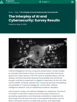  AI in cybersecurity is viewed optimistically by professionals with concerns about implementation challenges and education
    