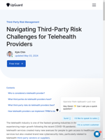  Telehealth providers face cybersecurity risks from third-party vendors
    