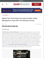 Digital twin technology can improve water utility management
  