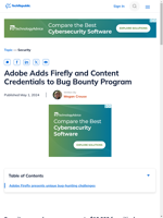 Adobe adds Firefly and Content Credentials to bug bounty program