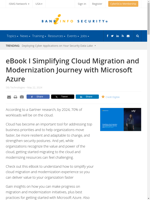 Simplifying Cloud Migration with Microsoft Azure
