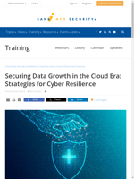 Securing Data Growth in the Cloud Era Strategies for Cyber Resilience