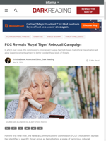 FCC reveals 'Royal Tiger' robocall campaign
    
