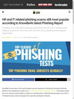 HR and IT phishing scams top phishing email subjects
    