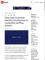 Okta notified customers of vulnerability to credential-stuffing attacks