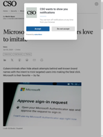 Cybercriminals love imitating Microsoft the most
    