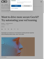  Automate red teaming for more secure GenAI
    