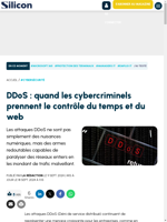  Les attaques DDoS peuvent paralyser des réseaux entiers en inondant de trafic malveillant
    