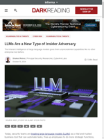 LLMs are a new type of insider adversary