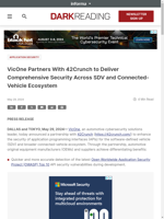  VicOne partners with 42Crunch for vehicle cybersecurity
    