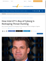  Intel 471's acquirement of Cyborg is reshaping threat hunting
    