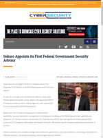  Sekuro appoints Scott Waters as its first federal government security advisor
    