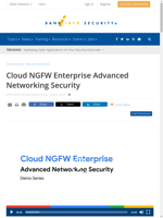Cloud NGFW Enterprise Advanced Networking Security provides advanced threat protection for cloud environments