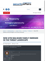 New ATM Malware family emerged in the threat landscape