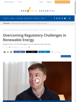  Regulatory challenges in renewable energy are being addressed through risk assessments and compliance measures
    