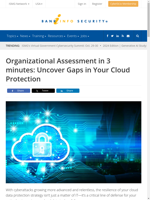  Evaluate your cloud protection gaps quickly in 3 minutes
    