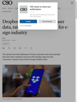  Dropbox Sign hack exposed user data raises security concerns for e-sign industry
    